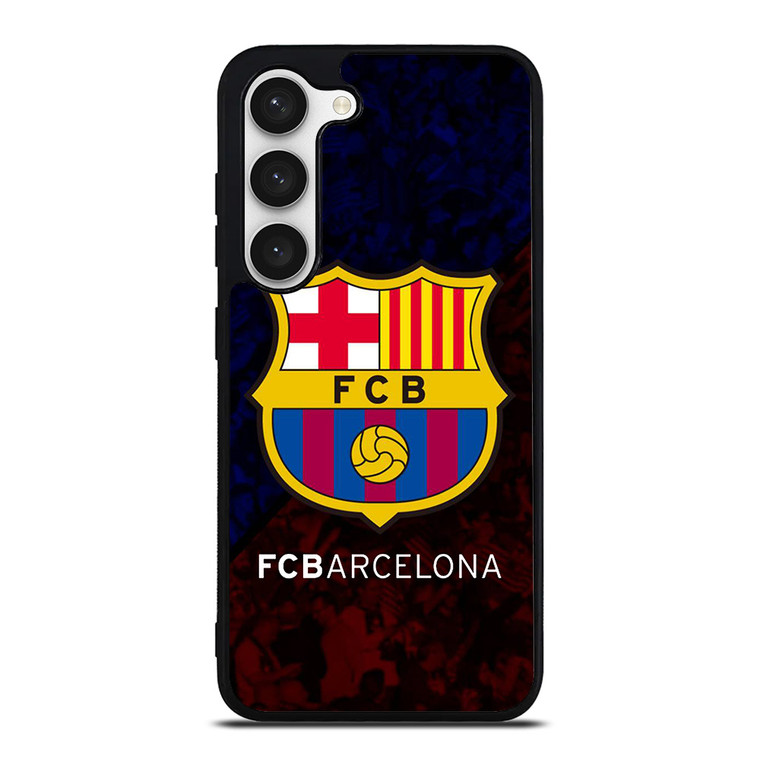 FC BARCELONA LOGO FOOTBALL Samsung Galaxy S23 Case Cover