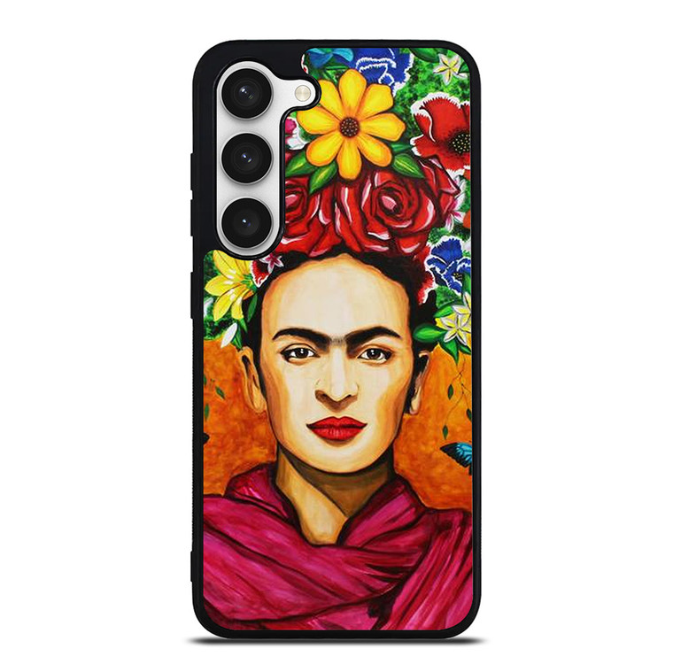 FRIDA KAHLO FLORAL ART Samsung Galaxy S23 Case Cover