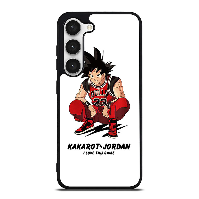 GOKU CHICAGO BULLS KAKAROT JORDAN Samsung Galaxy S23 Case Cover