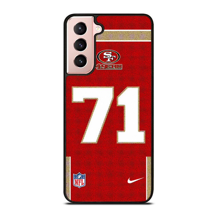 SAN FRANCISCO 49ERS TRENT WILLIAMS 71 NFL NIKE Samsung Galaxy S21 Case Cover