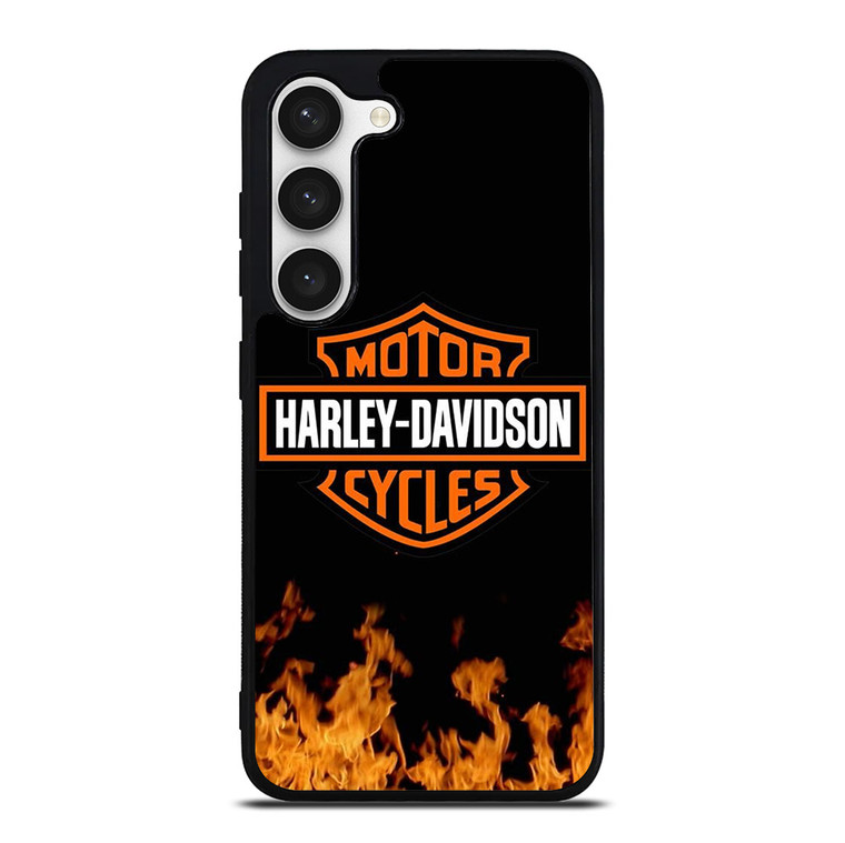 HARLEY DAVIDSON FIRE LOGO Samsung Galaxy S23 Case Cover