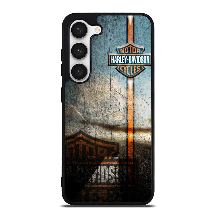 HARLEY DAVIDSON GRUNGE LOGO Samsung Galaxy S23 Case Cover