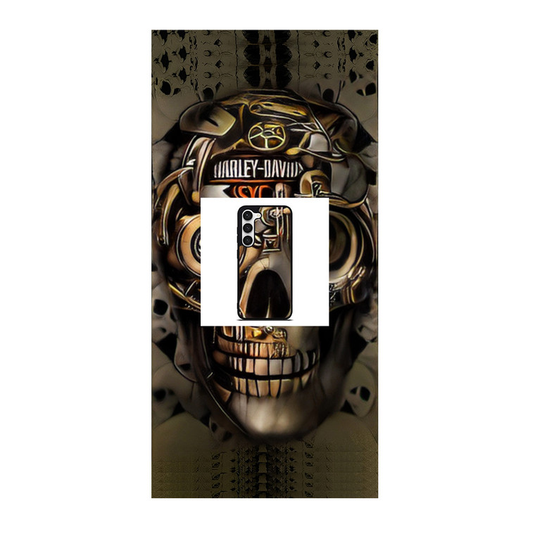 HARLEY DAVIDSON SKULL ROBOT Samsung Galaxy S23 Case Cover