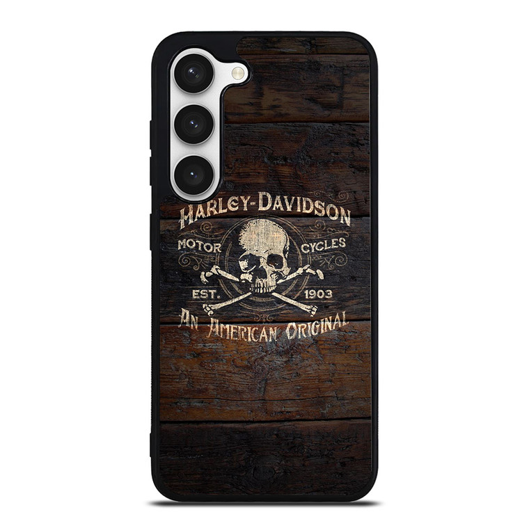 HARLEY RIDE WOOD Samsung Galaxy S23 Case Cover