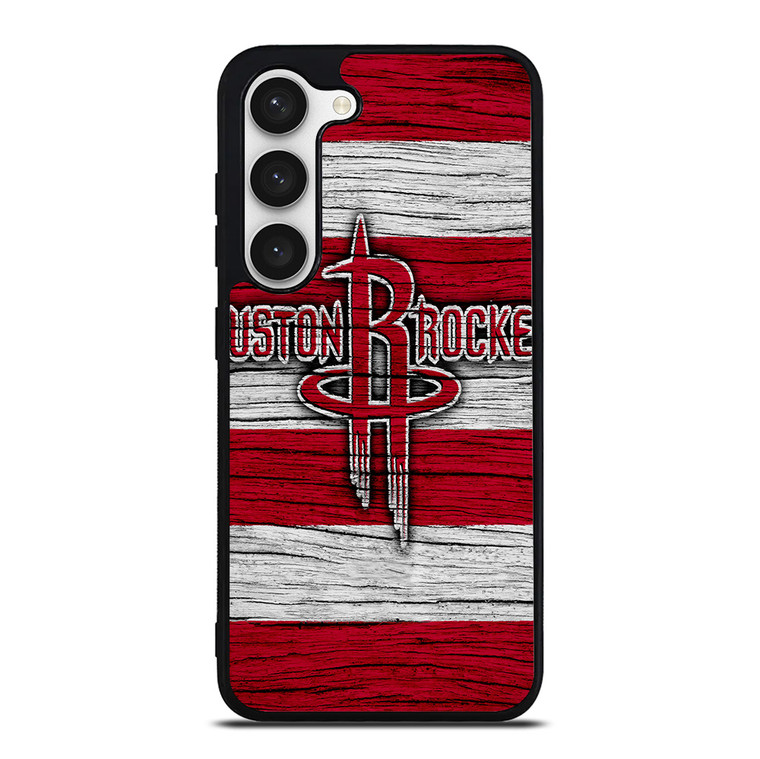 HOUSTON ROCKETS WOODEN LOGO Samsung Galaxy S23 Case Cover