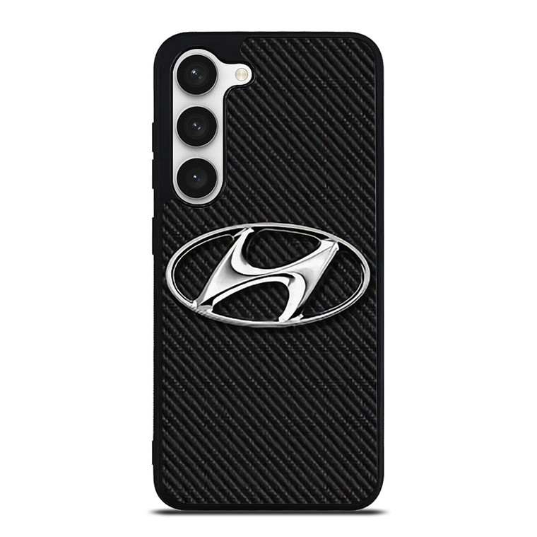 HYUNDAI MOTORS CARBON LOGO Samsung Galaxy S23 Case Cover