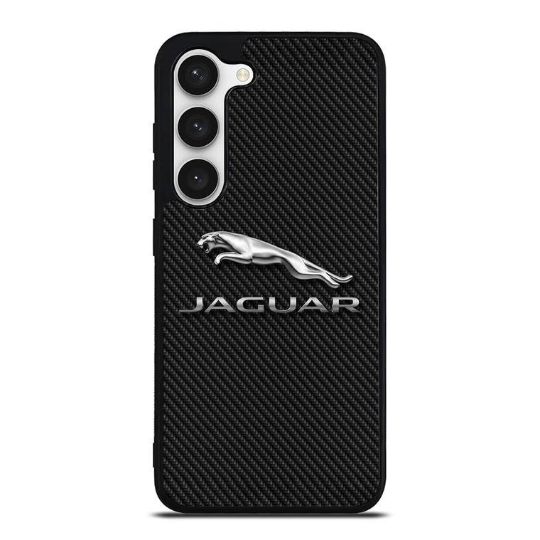 JAGUAR LOGO CARBON Samsung Galaxy S23 Case Cover