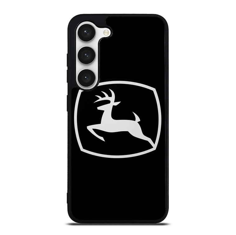 JOHN DEERE BLACK LOGO Samsung Galaxy S23 Case Cover