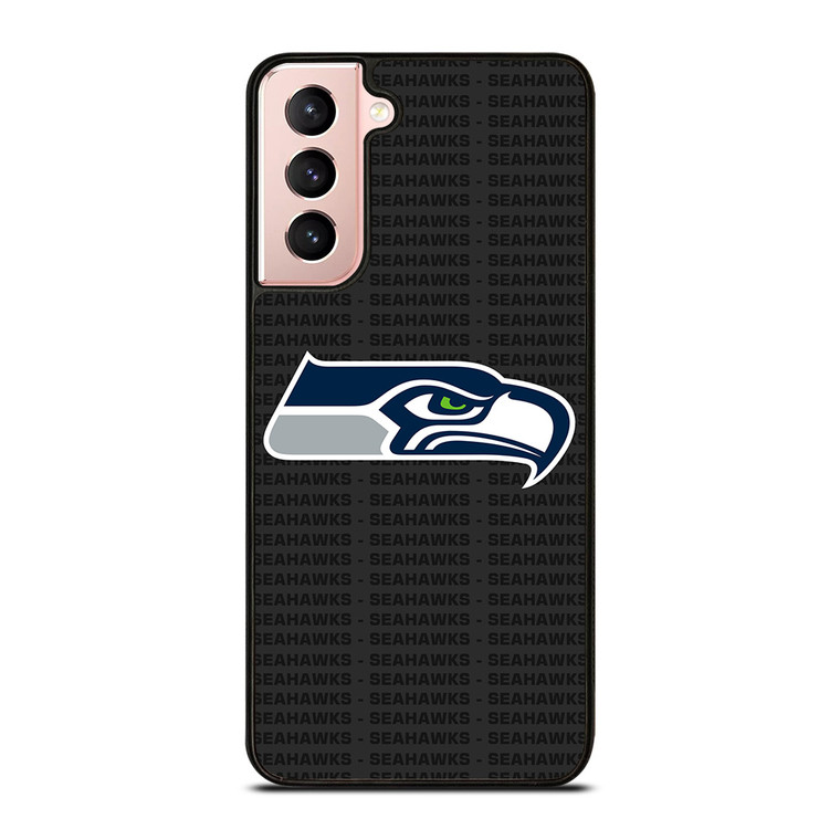 SEATTLE SEAHAWKS FOOTBALL TEXT Samsung Galaxy S21 Case Cover