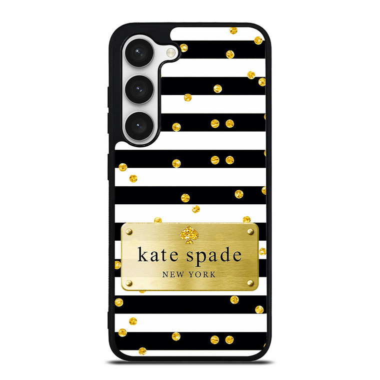 KATE SPADE POLKADOTS GOLD Samsung Galaxy S23 Case Cover