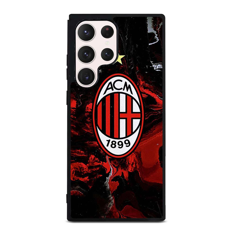 AC MILAN MARBLE LOGO Samsung Galaxy S23 Ultra Case Cover AC MILAN MARBLE LOGO Samsung Galaxy S23 Ultra Case Cover