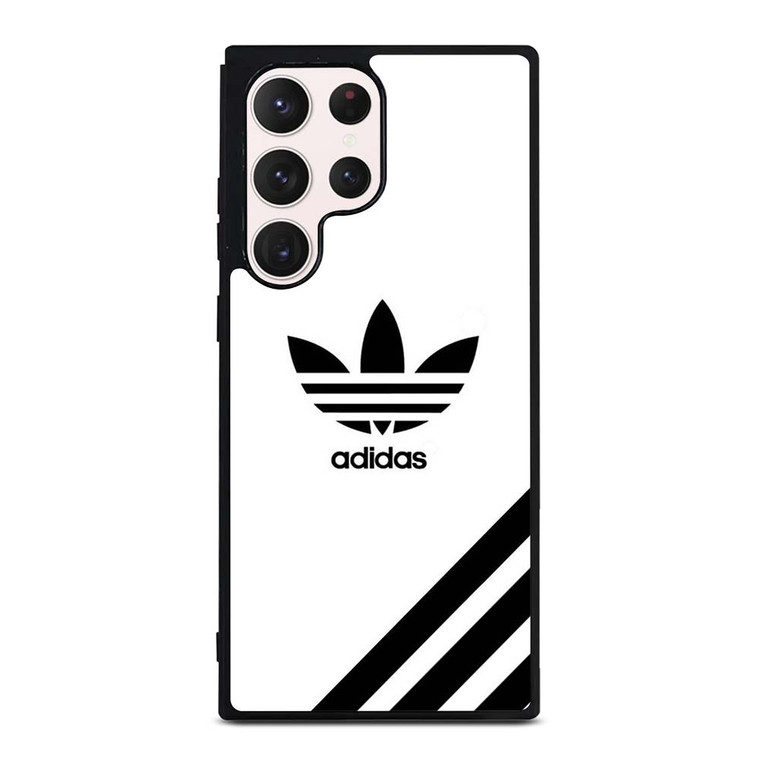 ADIDAS STRIPE BLACK Samsung Galaxy S23 Ultra Case Cover