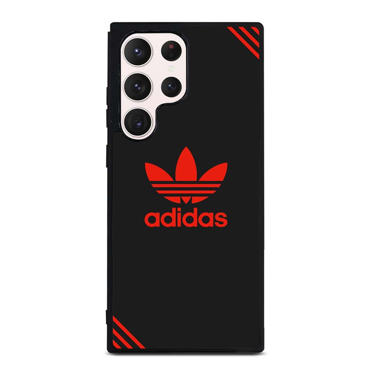 ADIDAS STRIPE RED LOGO Samsung Galaxy S23 Ultra Case Cover