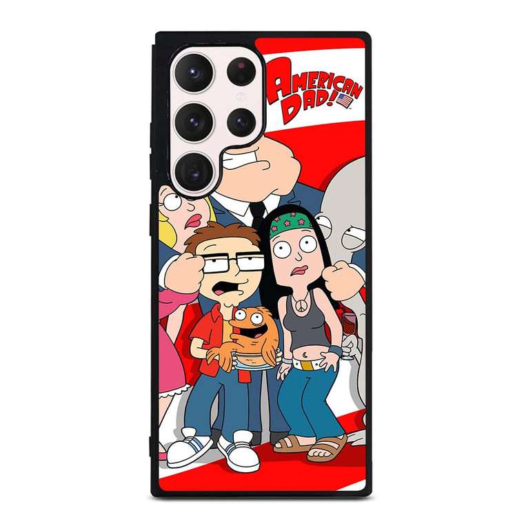 AMERICAN DAD USA FLAG Samsung Galaxy S23 Ultra Case Cover AMERICAN DAD USA FLAG Samsung Galaxy S23 Ultra Case Cover