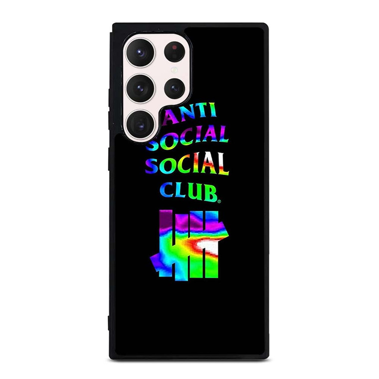 ANTI SOCIAL CLUB UNDEFEATED RAINBOW Samsung Galaxy S23 Ultra Case Cover