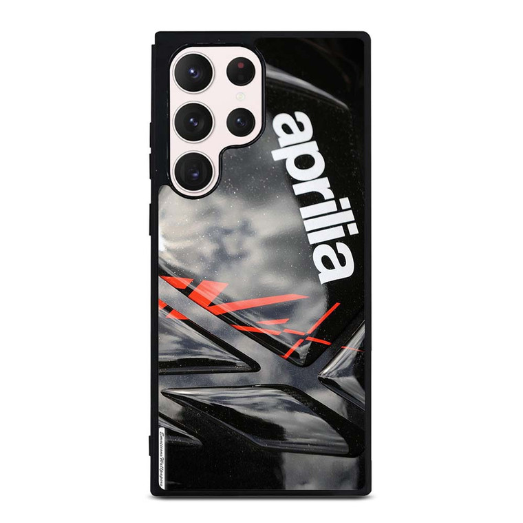APRILIA RSV4 LOGO TANK PAD Samsung Galaxy S23 Ultra Case Cover APRILIA RSV4 LOGO TANK PAD Samsung Galaxy S23 Ultra Case Cover