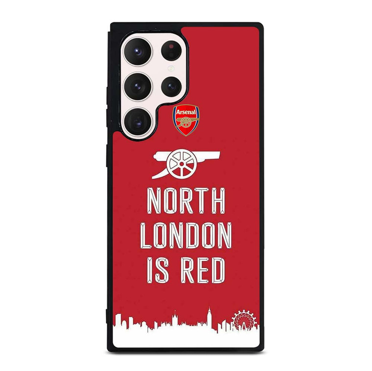 ARSENAL NORTH LONDON IS RED 2 Samsung Galaxy S23 Ultra Case Cover
