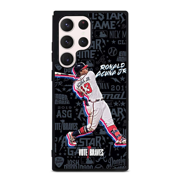 ATLANTA BRAVES ACUNA SHOOT WALL Samsung Galaxy S23 Ultra Case Cover
