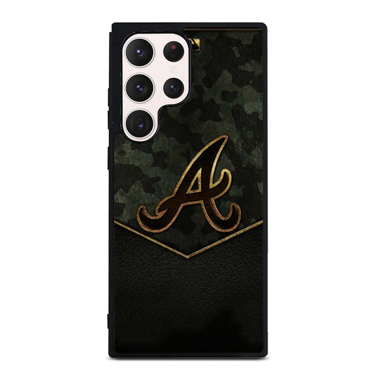 ATLANTA BRAVES EMBLEM Samsung Galaxy S23 Ultra Case Cover