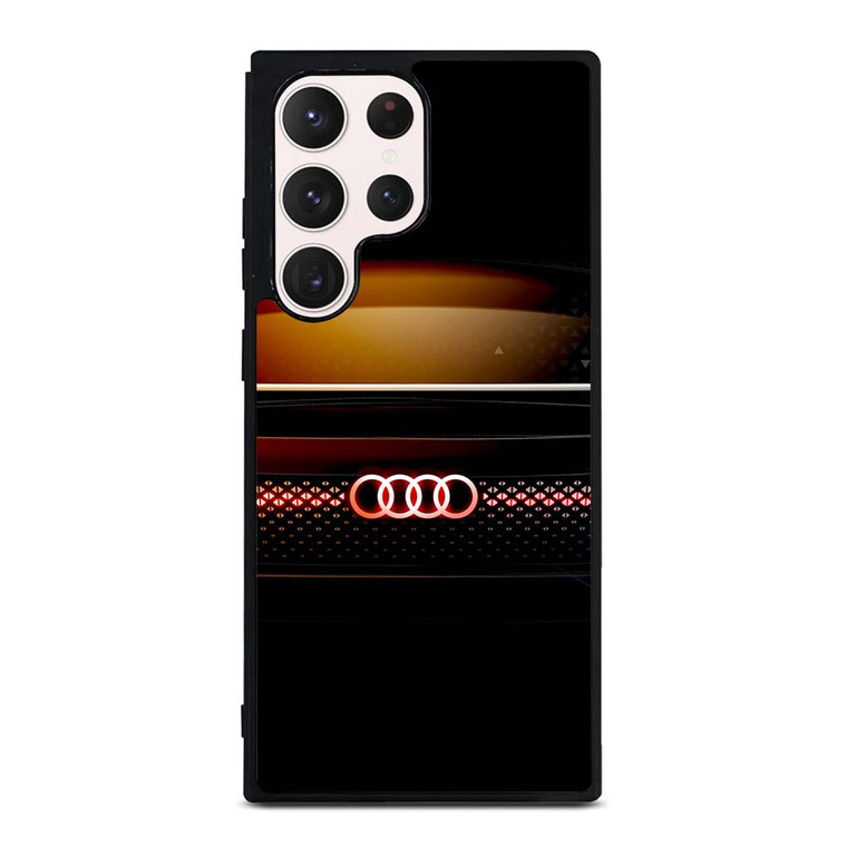 AUDI METAL GLOW LOGO Samsung Galaxy S23 Ultra Case Cover