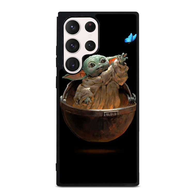 BABY YODA STAR WARS ART Samsung Galaxy S23 Ultra Case Cover