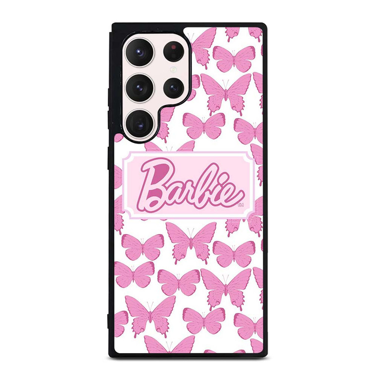 BARBIE BUTTERFLY PINK Samsung Galaxy S23 Ultra Case Cover