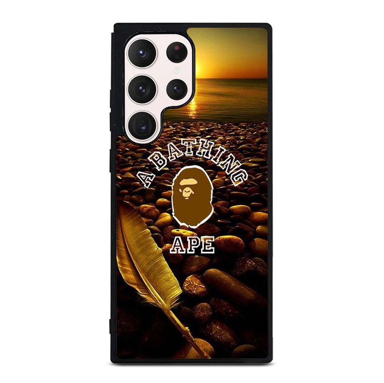 BATHING APE SUNSET Samsung Galaxy S23 Ultra Case Cover