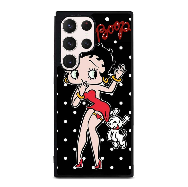 BETTY BOOP POLKA DOT CARTOON  Samsung Galaxy S23 Ultra Case Cover