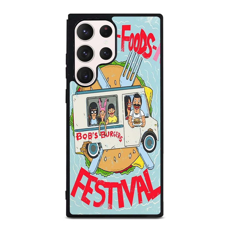 BOBS BURGERS FESTIVAL CARTOON Samsung Galaxy S23 Ultra Case Cover