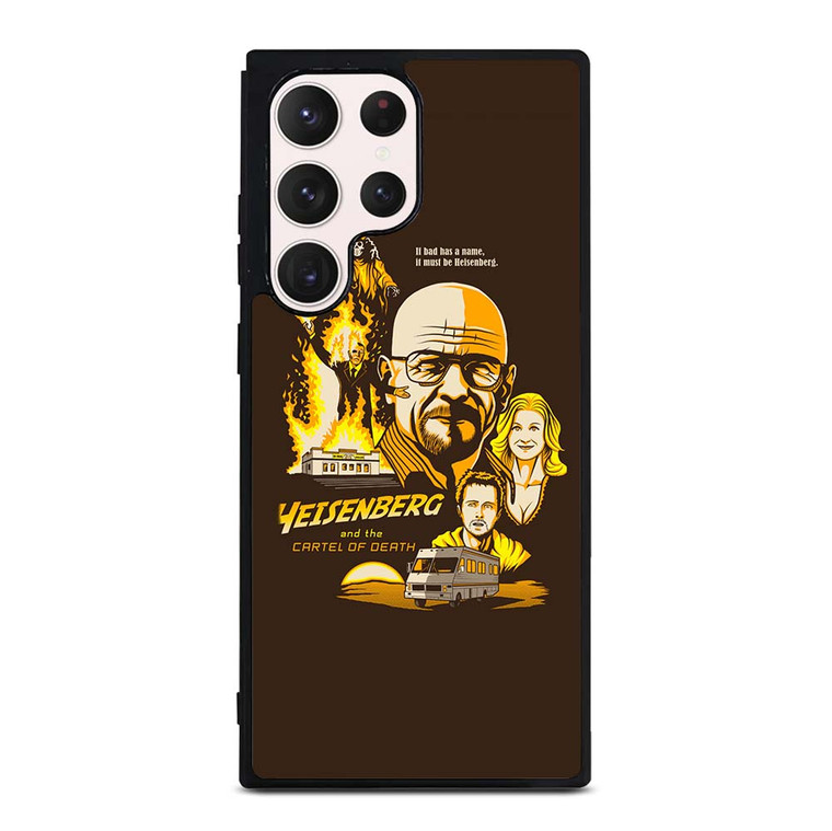 BREAKING BAD CARTEL OF DEATH Samsung Galaxy S23 Ultra Case Cover