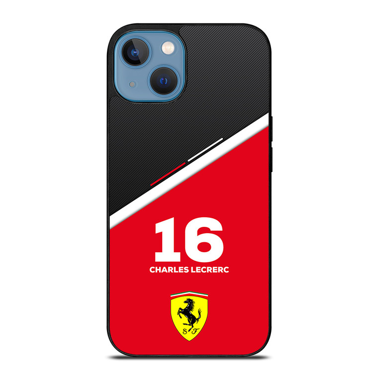 CHARLES LECLERC FERRARI FORMULA ONE F1 RACING 2 iPhone 13 Case Cover