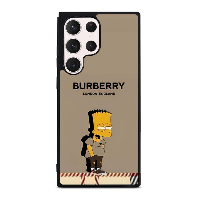 BURBERRY LONDON THE SIMPSONS Samsung Galaxy S23 Ultra Case Cover