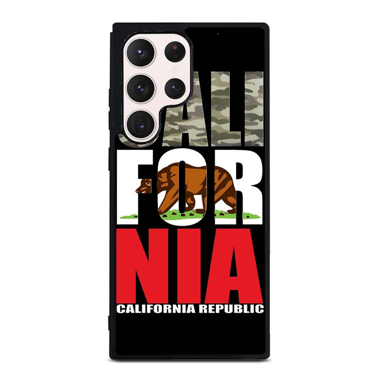 CALIFORNIA REPUBLIC CAMO SYMBOL Samsung Galaxy S23 Ultra Case Cover