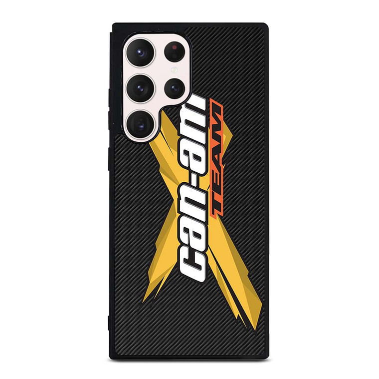 CAN AM X TEAM CARBON Samsung Galaxy S23 Ultra Case Cover CAN AM X TEAM CARBON Samsung Galaxy S23 Ultra Case Cover
