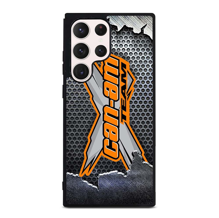 CAN AM X TEAM PLATE LOGO Samsung Galaxy S23 Ultra Case Cover CAN AM X TEAM PLATE LOGO Samsung Galaxy S23 Ultra Case Cover