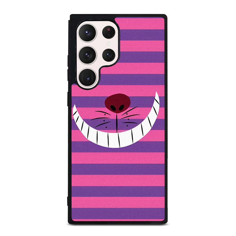 CHESHIRE CAT STRIPE Samsung Galaxy S23 Ultra Case Cover