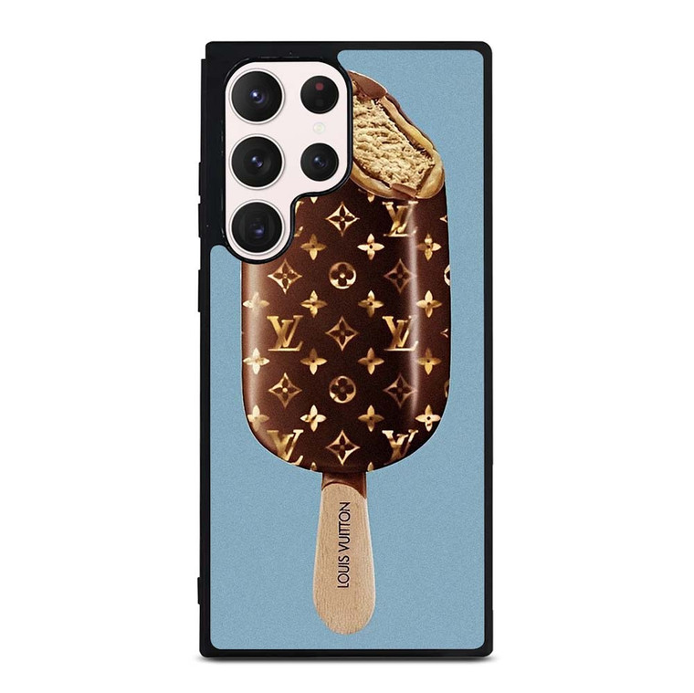 CHOCOLATE ICE CREAM LOUIS VUITTON Samsung Galaxy S23 Ultra Case Cover CHOCOLATE ICE CREAM LOUIS VUITTON Samsung Galaxy S23 Ultra Case Cover