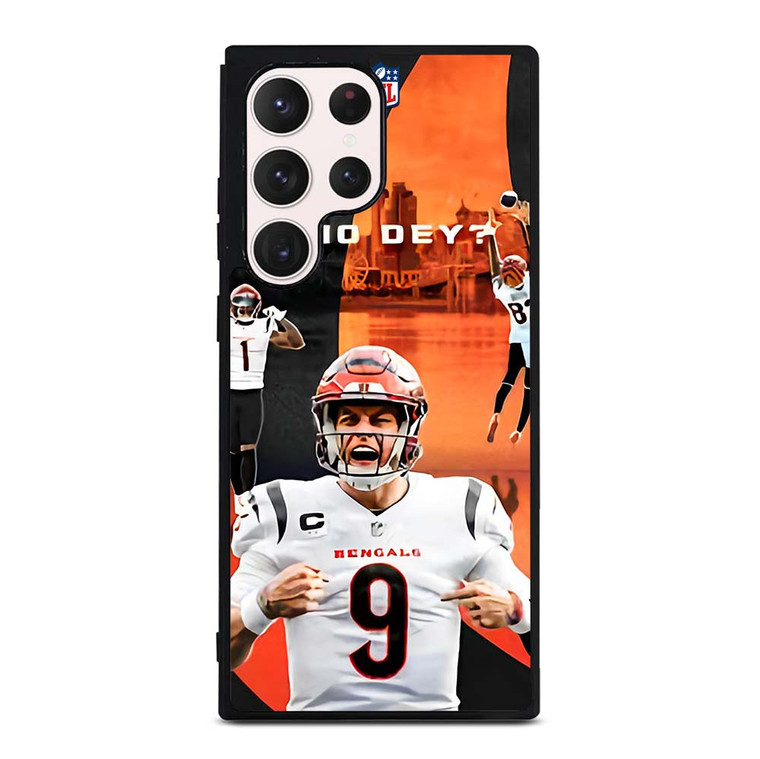 CINCINNATI BENGALS NFL JOE BURROW Samsung Galaxy S23 Ultra Case Cover