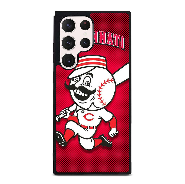 CINCINNATI REDS BASEBALL MASCOT Samsung Galaxy S23 Ultra Case Cover