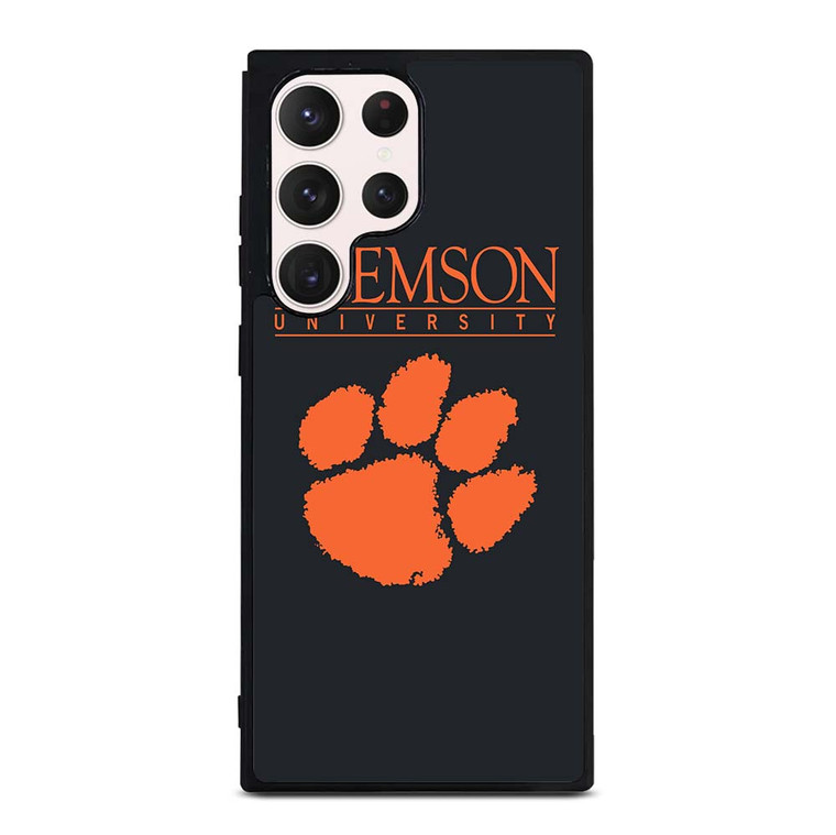 CLEMSON TIGERS SIMPEL LOGO Samsung Galaxy S23 Ultra Case Cover
