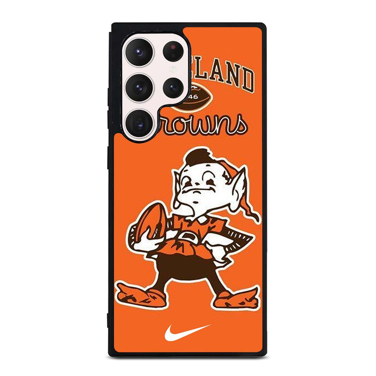 CLEVELAND BROWNS FOOTBALL MASCOT Samsung Galaxy S23 Ultra Case Cover