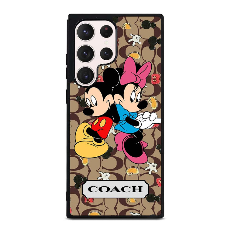 COACH MICKEY MINNIE MOUSE LOVE Samsung Galaxy S23 Ultra Case Cover