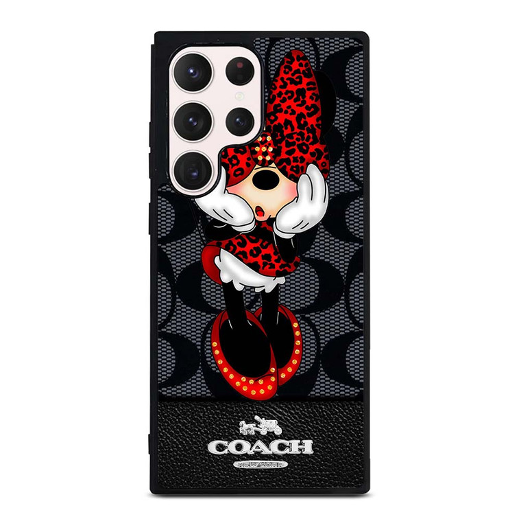 COACH MINNIE MOUSE 2 Samsung Galaxy S23 Ultra Case Cover