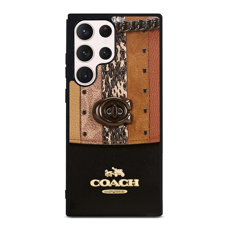 COACH NEW YORK NEW Samsung Galaxy S23 Ultra Case Cover COACH NEW YORK NEW Samsung Galaxy S23 Ultra Case Cover
