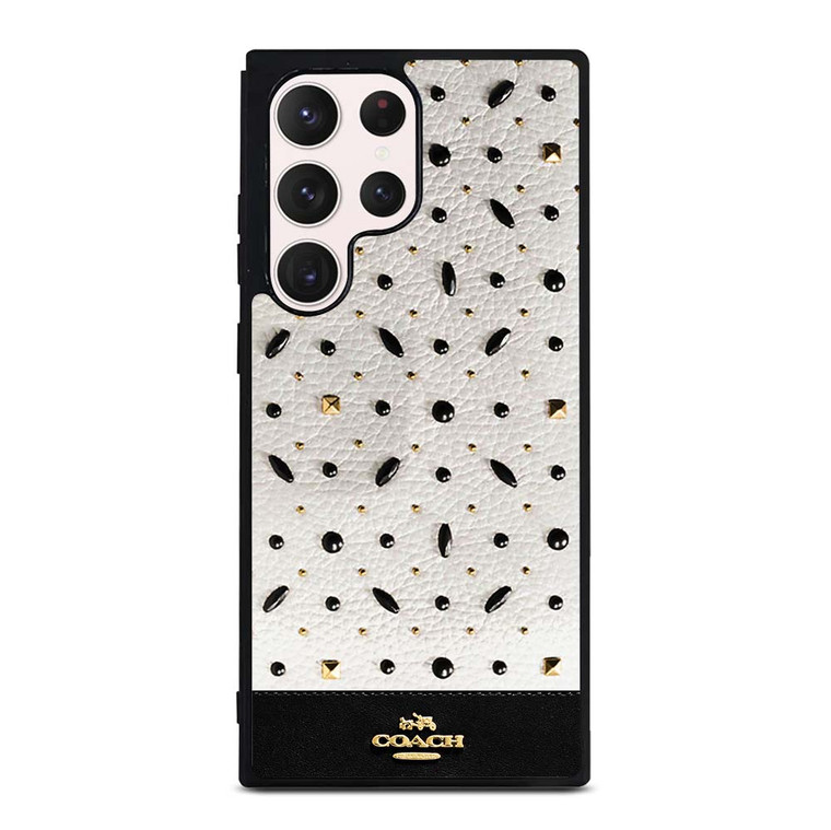 COACH NEW YORK STONE Samsung Galaxy S23 Ultra Case Cover
