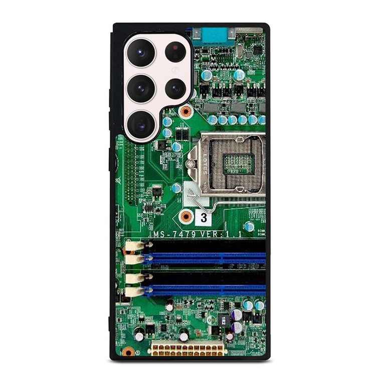 COMPUTER MOTHERBOARD Samsung Galaxy S23 Ultra Case Cover
