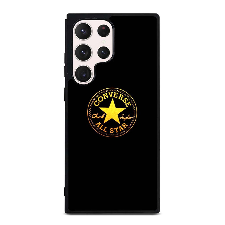 CONVERSE ALL STAR GOLD LOGO Samsung Galaxy S23 Ultra Case Cover