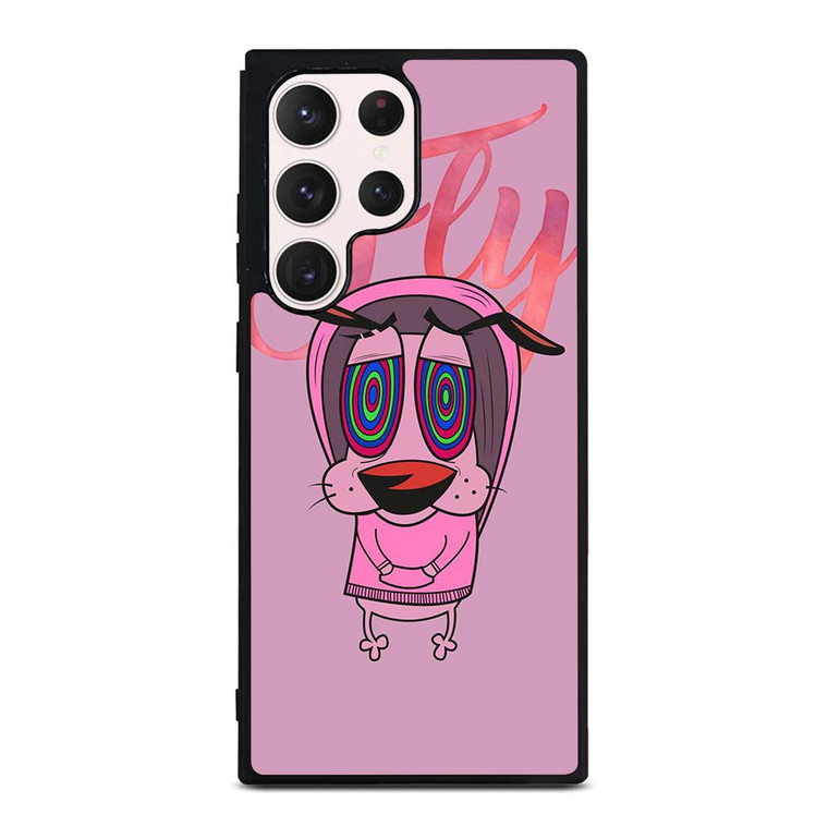 COURAGE THE COWARDLY DOG FLY Samsung Galaxy S23 Ultra Case Cover