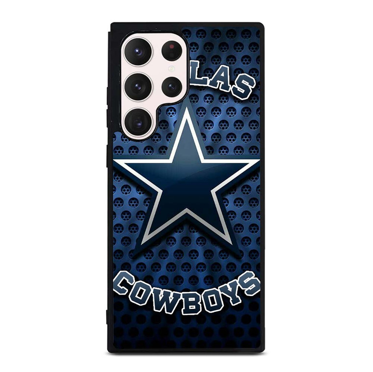 DALLAS COWBOYS BLUE METAL SYMBOL Samsung Galaxy S23 Ultra Case Cover