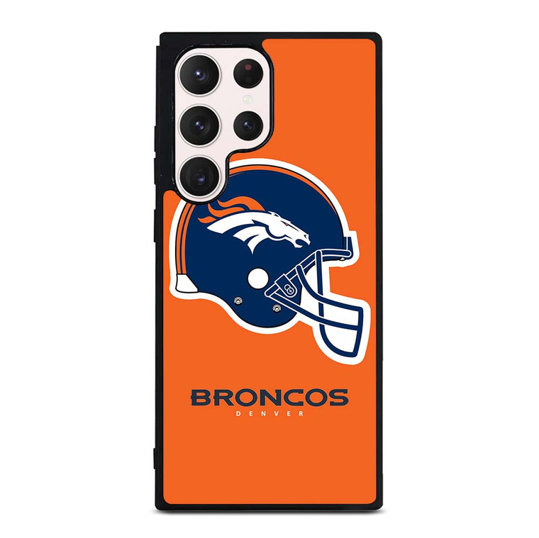 DENVER BRONCOS NFL HELMET Samsung Galaxy S23 Ultra Case Cover